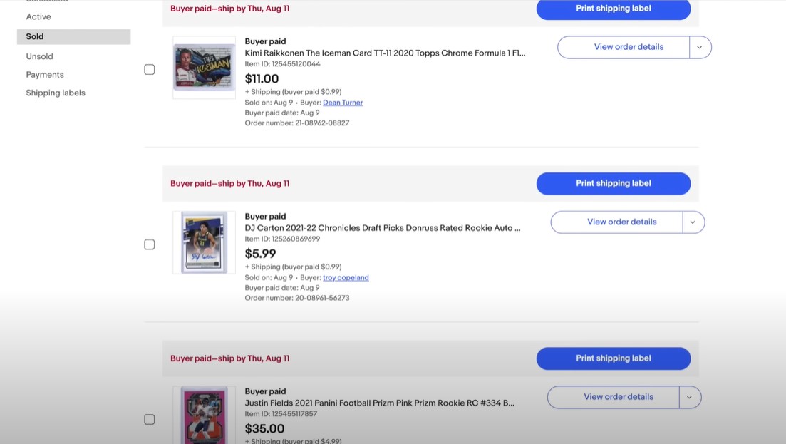 How To Sell Baseball Cards On eBay - Easily